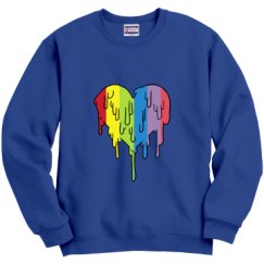 Unisex Film and Foil Crewneck Sweatshirt