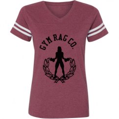 Ladies Relaxed Fit Vintage Sports Tee