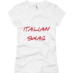 Ladies Slim Fit Basic Promo Jersey Tee