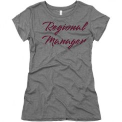 Ladies Slim Fit Super Soft Triblend Tee