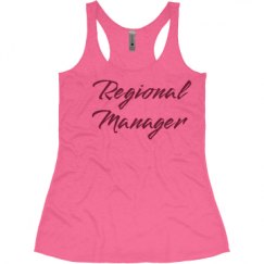 Ladies Slim Fit Super Soft Racerback Triblend Tank