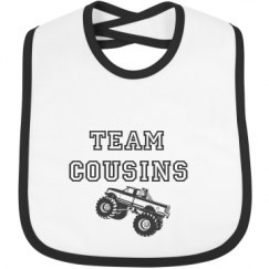 Infant Contrast Trim Bib