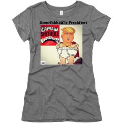 Ladies Slim Fit Super Soft Triblend Tee