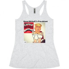 Ladies Slim Fit Super Soft Racerback Triblend Tank