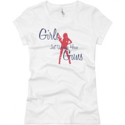 Ladies Slim Fit Basic Promo Jersey Tee