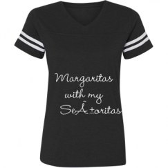 Ladies Relaxed Fit Vintage Sports Tee