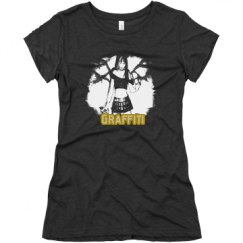 Ladies Slim Fit Super Soft Triblend Tee