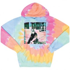 Unisex Tie-Dye Fleece Hoodie