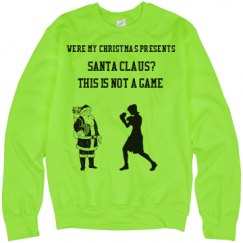 Unisex Neon Crewneck Sweatshirt