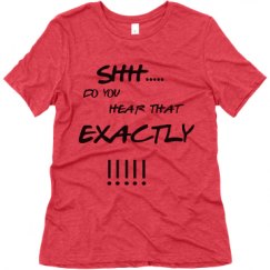 Ladies Relaxed Fit Super Soft Triblend Tee