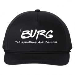 Snapback Five-Panel Rope Hat