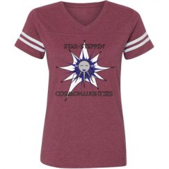 Ladies Relaxed Fit Vintage Sports Tee