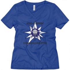 Ladies Relaxed Fit V-Neck Tee
