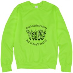 Unisex Neon Crewneck Sweatshirt