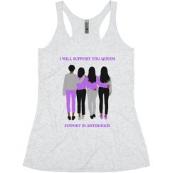 Ladies Slim Fit Super Soft Racerback Triblend Tank