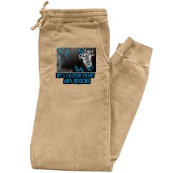 Pigment-Dyed Fleece Pants