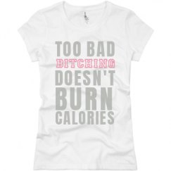 Ladies Slim Fit Basic Promo Jersey Tee