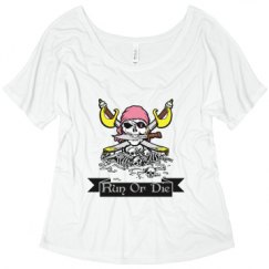 Ladies Flowy Slouchy Tee