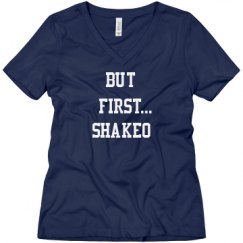 Ladies Relaxed Fit V-Neck Tee