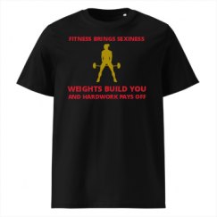 Unisex Organic Ribbed Neck T-Shirt