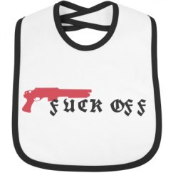 Infant Contrast Trim Bib