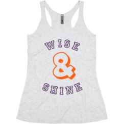 Ladies Slim Fit Super Soft Racerback Triblend Tank