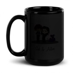 15oz Black Glossy Mug