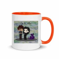 11oz Ceramic Mug with Color Inside