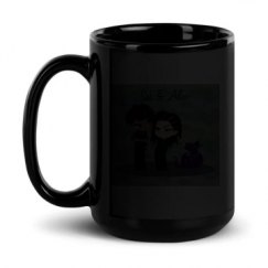 15oz Black Glossy Mug