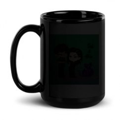15oz Black Glossy Mug
