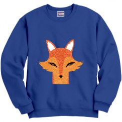 Unisex Film and Foil Crewneck Sweatshirt