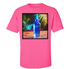 Unisex Ultra Cotton Safety Neon Crewneck Tee