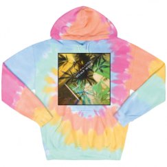 Unisex Tie-Dye Fleece Hoodie