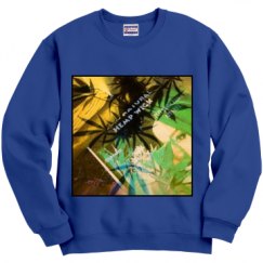 Unisex Film and Foil Crewneck Sweatshirt
