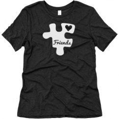 Ladies Relaxed Fit Super Soft Triblend Tee