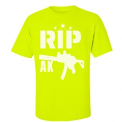 Unisex Ultra Cotton Safety Neon Crewneck Tee