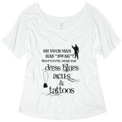 Ladies Flowy Slouchy Tee