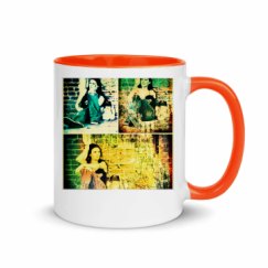 11oz Ceramic Mug with Color Inside
