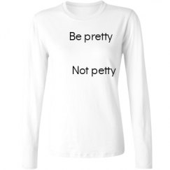 Ladies Relaxed Fit Basic Long Sleeve Tee