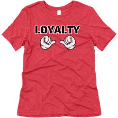 Ladies Relaxed Fit Super Soft Triblend Tee