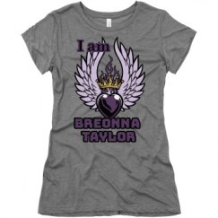 Ladies Slim Fit Super Soft Triblend Tee