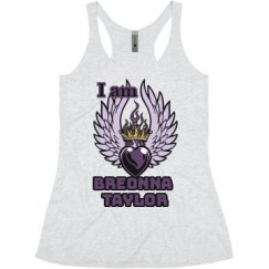 Ladies Slim Fit Super Soft Racerback Triblend Tank