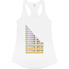 Ladies Slim Fit Racerback Tank Top
