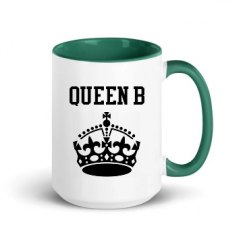 15oz Ceramic Mug with Color Inside