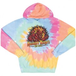 Unisex Tie-Dye Fleece Hoodie