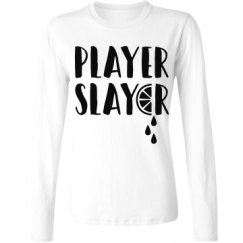 Ladies Relaxed Fit Basic Long Sleeve Tee