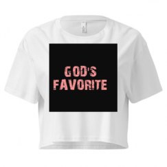 Ladies Festival Cali Crop Top Tee