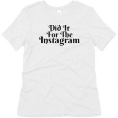 Ladies Relaxed Fit Super Soft Triblend Tee