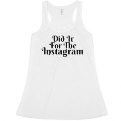 Ladies Flowy Racerback Tank