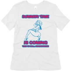 Ladies Relaxed Fit Super Soft Triblend Tee